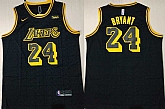 Lakers 24 Kobe Bryant Black City Edition Nike Swingman Jersey,baseball caps,new era cap wholesale,wholesale hats